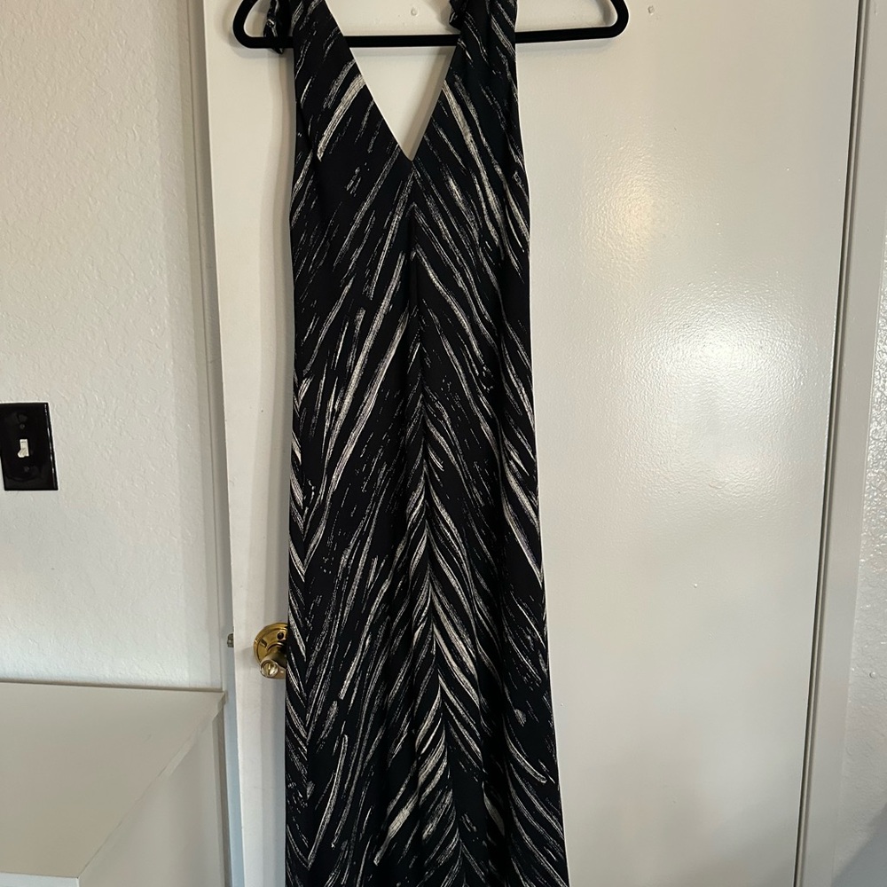 Proenza Schouler Black and White Maxi Dress